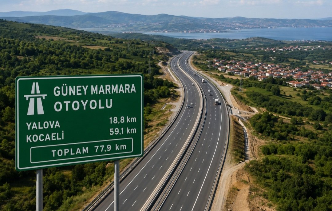 Güney Marmara Otoyolu’nda Yeni Gelişme: Kocaeli’de Geçeceği Mahalleler Netleşti